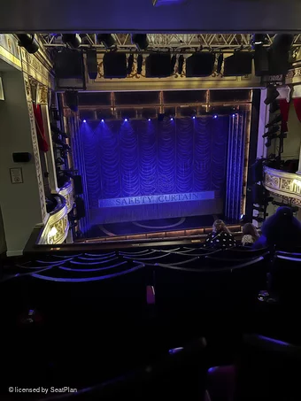 Vaudeville Theatre Dress Circle G4 view from seat photo