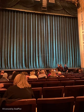 Hudson Theatre Orchestra L105 view from seat photo