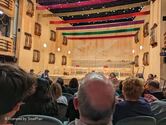Wyndham's Theatre Stalls E11 view from seat photo
