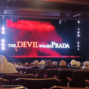 Dominion Theatre Stalls YY41 view from seat photo