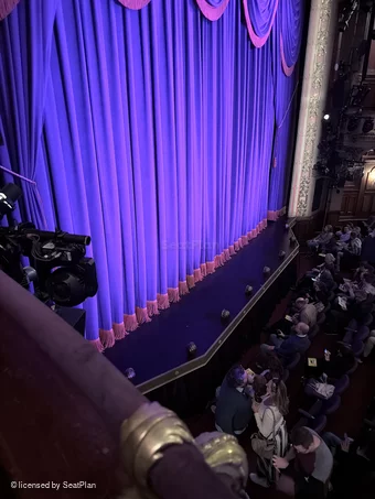 Lyceum Theatre Mezzanine Box B2 view from seat photo
