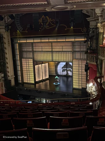 New Wimbledon Theatre Dress Circle J4 view from seat photo