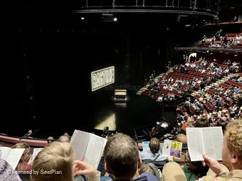 Vivian Beaumont Theater Loge D112 view from seat photo