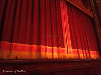 St Martin's Theatre Stalls B1 view from seat photo