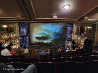 Sondheim Theatre Dress Circle J7 view from seat photo