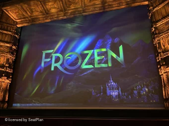 Theatre Royal Drury Lane Stalls E21 view from seat photo