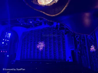 Lunt-Fontanne Theatre Orchestra P16 view from seat photo