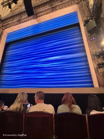 Novello Theatre Stalls E7 view from seat photo