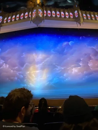 Prince of Wales Theatre Stalls D21 view from seat photo