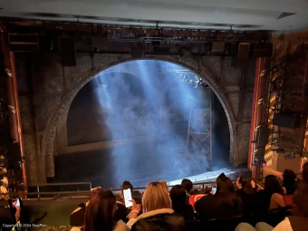 Lunt-Fontanne Theatre Front Mezzanine E102 view from seat photo