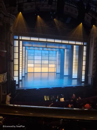 New Wimbledon Theatre Dress Circle A20 view from seat photo