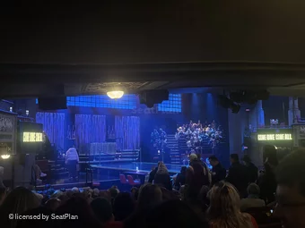 Broadhurst Theatre Orchestra R21 view from seat photo