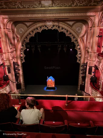 Lyric Hammersmith Upper Circle C9 view from seat photo