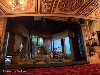 Walter Kerr Theatre Orchestra N116 view from seat photo