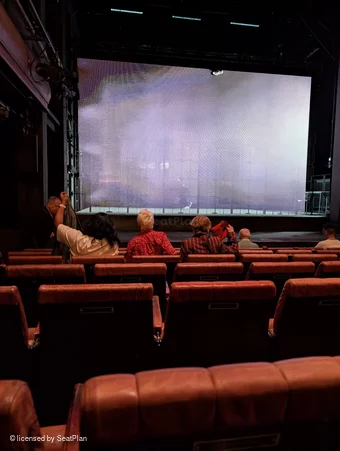 Royal Court Theatre Stalls G16 view from seat photo