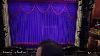 Lyceum Theatre Mezzanine C107 view from seat photo