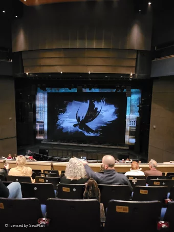 Milton Keynes Theatre Circle G13 view from seat photo