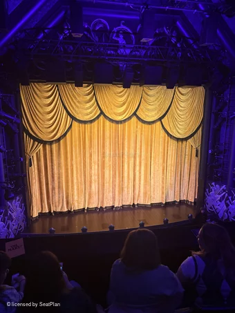 Trafalgar Theatre Dress Circle C18 view from seat photo
