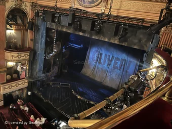 Gielgud Theatre Grand Circle AA6 view from seat photo
