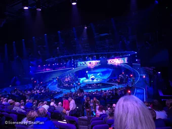 Wembley Park Theatre Locomotive Seats U50 view from seat photo