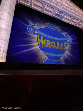 Theatre Royal Drury Lane Stalls B31 view from seat photo