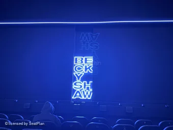 Hayes Theater Orchestra F105 view from seat photo