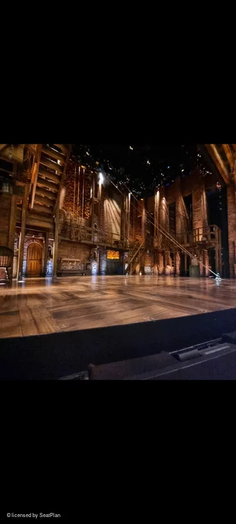 Victoria Palace Theatre Stalls A37 view from seat photo