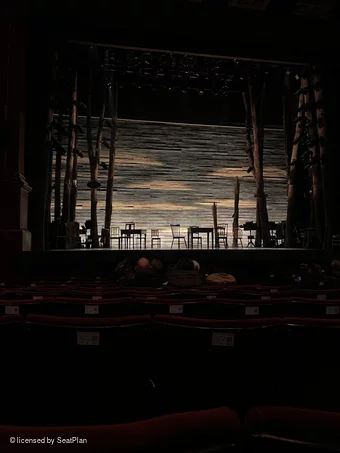 Phoenix Theatre Stalls J18 view from seat photo