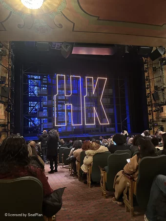 Shubert Theatre Orchestra O1 view from seat photo