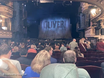 Gielgud Theatre Stalls O8 view from seat photo