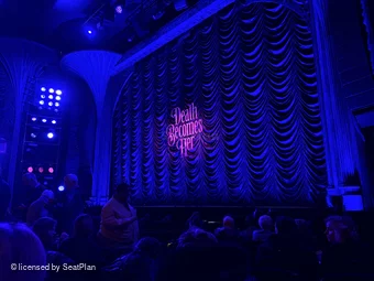 Lunt-Fontanne Theatre Orchestra J14 view from seat photo