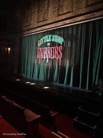 Westside Theatre Orchestra D3 view from seat photo