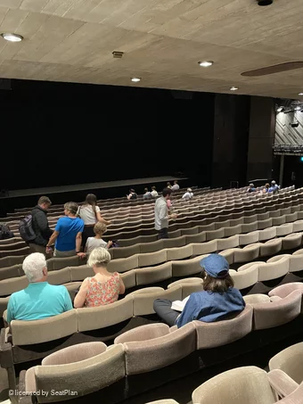 National Theatre - Lyttelton Stalls U23 view from seat photo