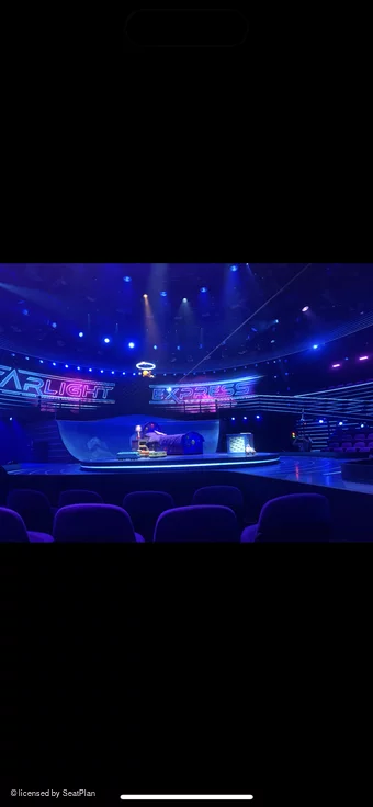 Wembley Park Theatre First Class Carriage 2 DD21 view from seat photo