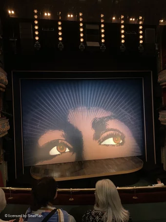 Aldwych Theatre Dress Circle C18 view from seat photo