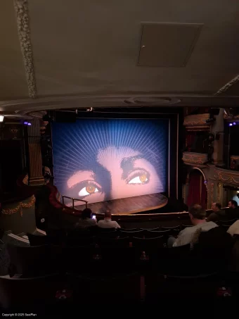 Aldwych Theatre Dress Circle G27 view from seat photo