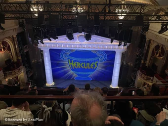 Theatre Royal Drury Lane Balcony E21 view from seat photo