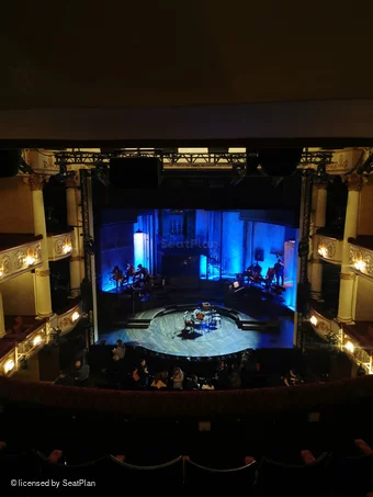 Lyric Theatre Grand Circle E12 view from seat photo