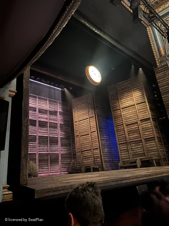 Harold Pinter Theatre Stalls B19 view from seat photo