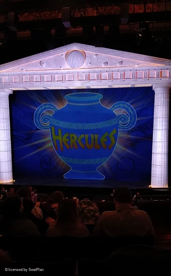 Theatre Royal Drury Lane Royal Circle E19 view from seat photo