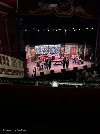 Sunderland Empire Upper Circle A38 view from seat photo