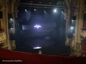 Lyric Hammersmith Circle B17 view from seat photo