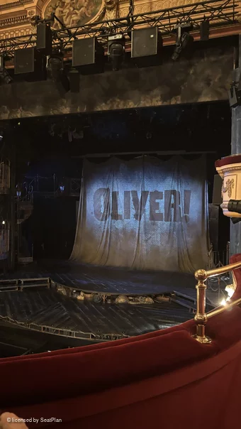 Gielgud Theatre Dress Circle B7 view from seat photo