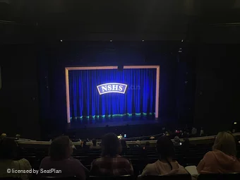 Milton Keynes Theatre Circle M20 view from seat photo