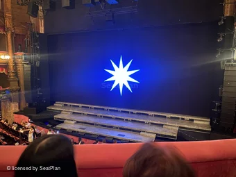 London Palladium Royal Circle B12 view from seat photo