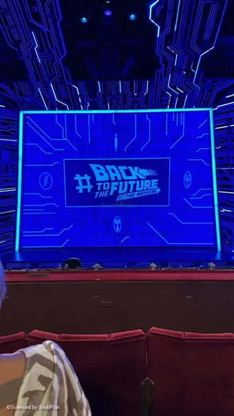 Adelphi Theatre Dress Circle C18 view from seat photo