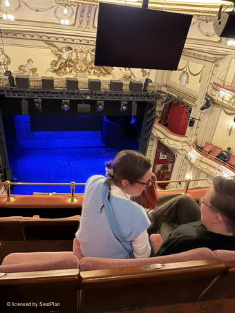Noel Coward Theatre Balcony C18 view from seat photo