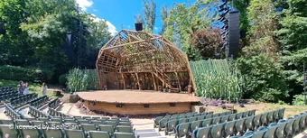 Regent's Park Open Air Theatre Lower Centre H15 view from seat photo