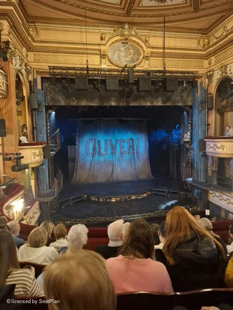 Gielgud Theatre Dress Circle E24 view from seat photo
