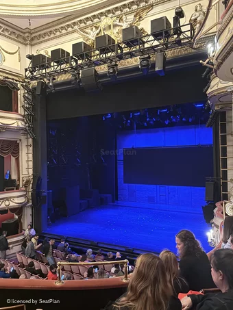 Noel Coward Theatre Royal Circle D4 view from seat photo